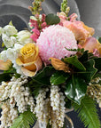 Arrangement | Ginger Vase | Mixed Seasonal Flowers