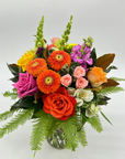 Arrangement | Mason Jar | Mixed Seasonal Flowers