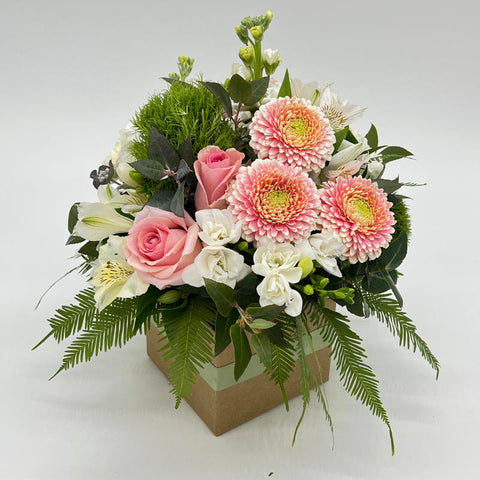 Box Arrangement of Mixed Flowers | Small