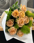 Roses | Bouquet of 12 Premium Roses | with Foliage