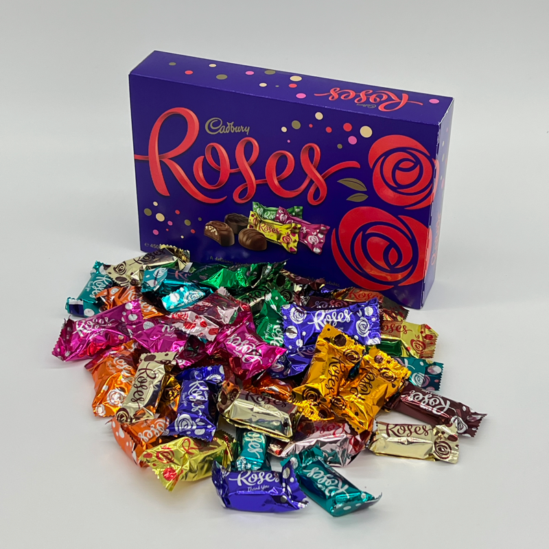 Cadbury Roses Chocolates | Boxed 450g | The Tamar Valley Rose Shop – TAMAR VALLEY ROSES